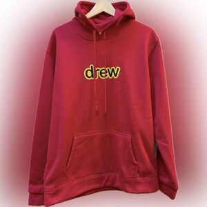 Red Hoodie with Smiley Face